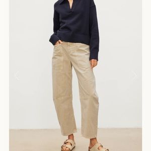Brylie Sanded Twill Utility Pant